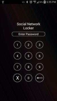 Social Network Lock 2 تصوير الشاشة