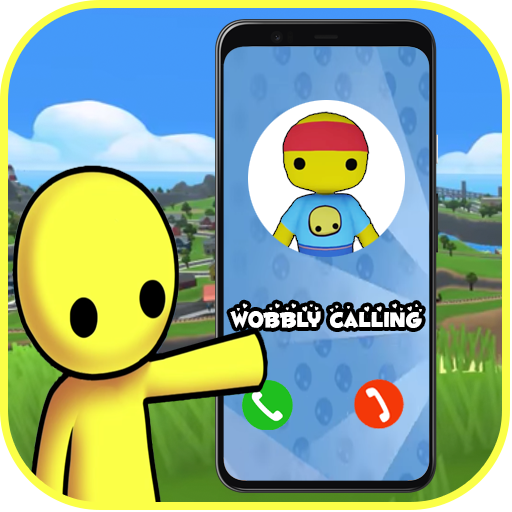 wobbly calling game icon