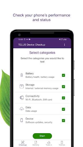 TELUS Device Checkup® 1 تصوير الشاشة