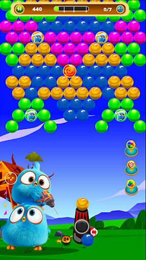 Angry Birds Bubble Shooter Color Balls Puzzle स्क्रीनशॉट 8