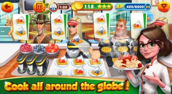 Cooking Games Craze Fever Chef Fast Food Kitchen screenshot 1