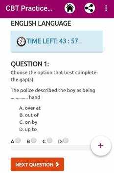 JAMB CBT Practice 2020 (Online) 6 تصوير الشاشة