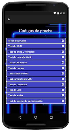 Codigos secretos Android 2 تصوير الشاشة