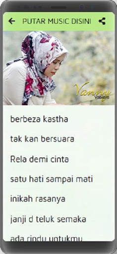 Lagu Vanny Vabiola offline screenshot 1