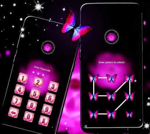 Pink Flower Launcher Theme screenshot 5