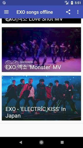 EXO songs offline screenshot 4