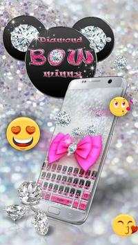 Shine Pink diamond minny keyboard screenshot 2