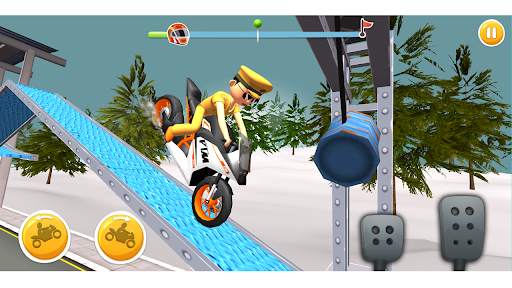 Chota little Singham Bike Game screenshot 6