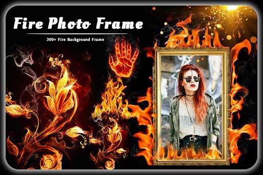 Fire Photo Frame скриншот 2