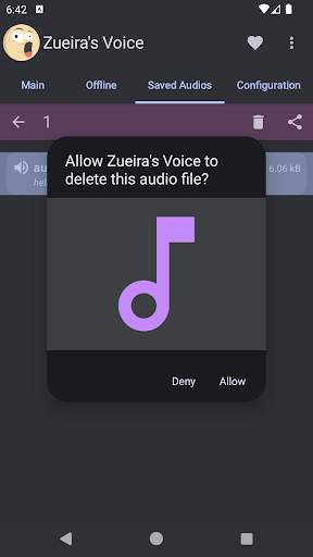 Zueira’s Voice: Text to Speech screenshot 5