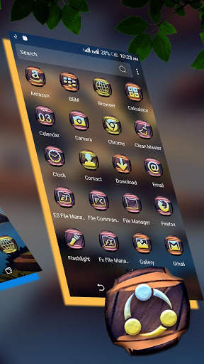Mountains Camping Landscape Launcher Theme screenshot 3