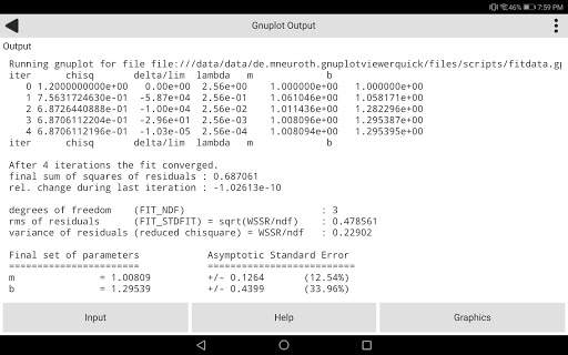 Mobile Gnuplot Viewer (New) screenshot 14