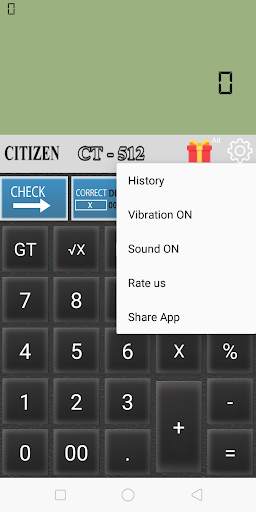 citizen calculator screenshot 1
