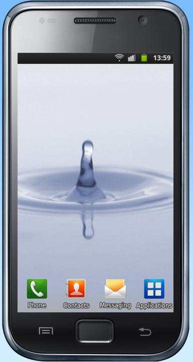 Water drops live wallpaper screenshot 5