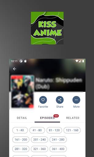 Kiss Anime HD Player 1 تصوير الشاشة