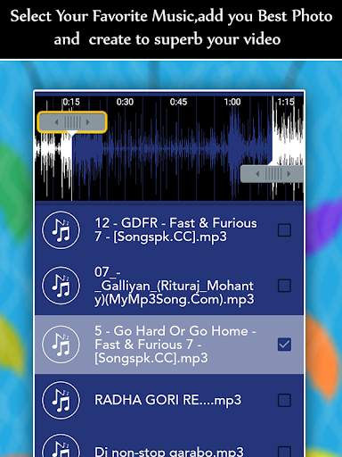 Rainy Photo Video Maker with Music screenshot 8