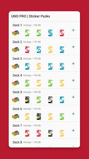 UNO Pro Stickers for Chat WAStickerApps screenshot 4