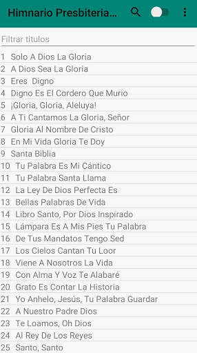 Himnario Presbiteriano screenshot 1