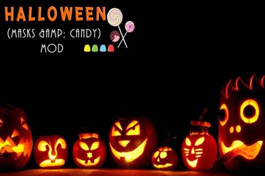 Halloween Masks&Candy Mod MCPE screenshot 2