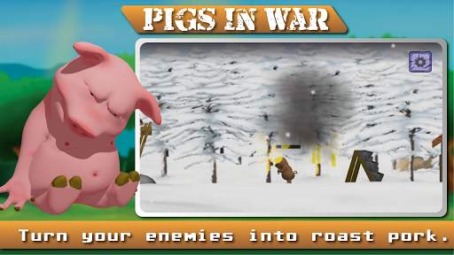 Angry  Pigs In War Strategy offline Games screenshot 7