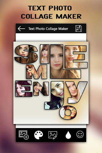 Text Photo Collage Maker screenshot 1
