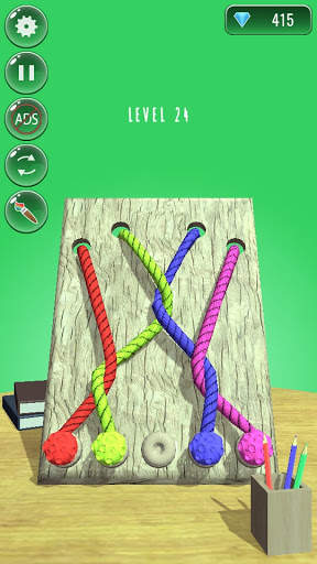 Rope Knots Untangle Master 3D screenshot 4