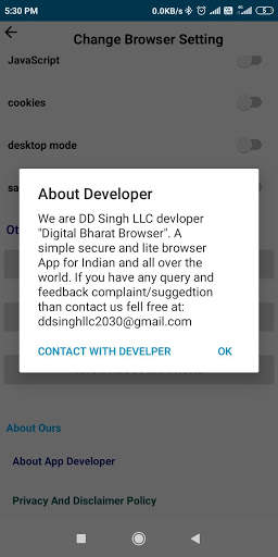 DB Browser - Digital Bharat Browser screenshot 4