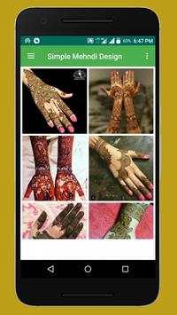 New Mehndi Designs App 2018 screenshot 1