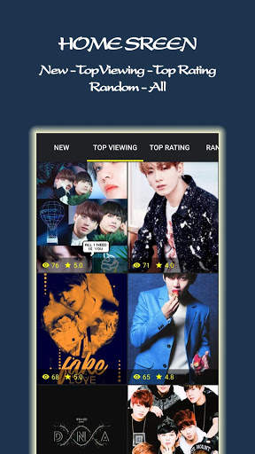 BTS Wallpapers KPOP Ultra HD and LIVE screenshot 1