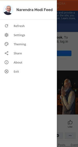 Narendra Modi Feed screenshot 1