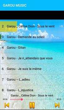 GAROU chansons; sans internet screenshot 2