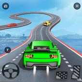 Crazy Car driving Stunts: Sky Tracks logo