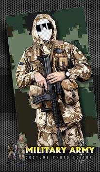 Military Army Costume Photo Editor screenshot 2