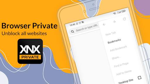 XNX Browser Private - Anti Block Browser 2021 screenshot 1
