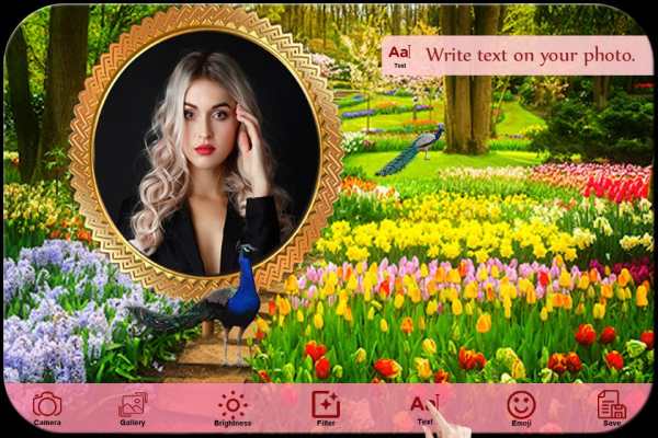 Garden Photo Frame : Photo Editor screenshot 4