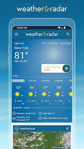 Weather & Radar - Storm radar screenshot 1