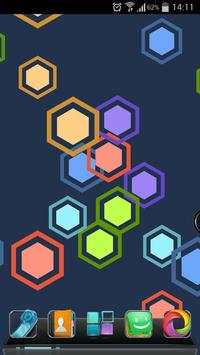 Next Hexagon 3D Live Wallpaper screenshot 1