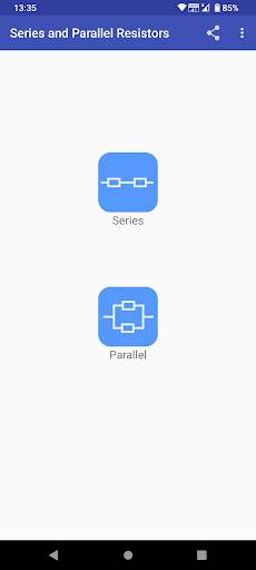 Series/Parallel Resistors screenshot 1