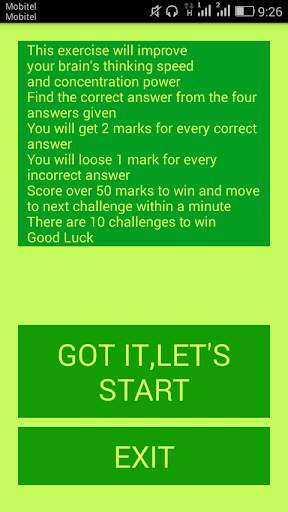 Brain Games - Maths Genius screenshot 1