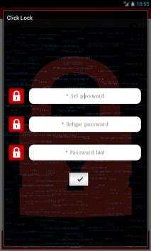 Click Lock [APP Locker] screenshot 8