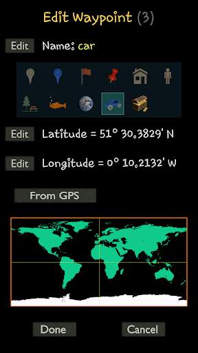 GPS Waypoint Finder screenshot 4