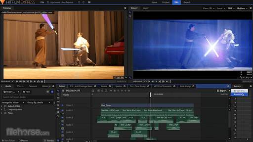 All Video Editor - HitFilm Express 2 تصوير الشاشة