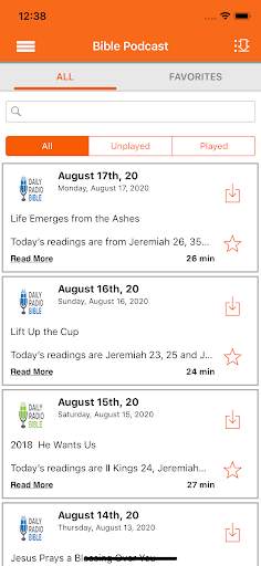 Daily Radio Bible screenshot 3