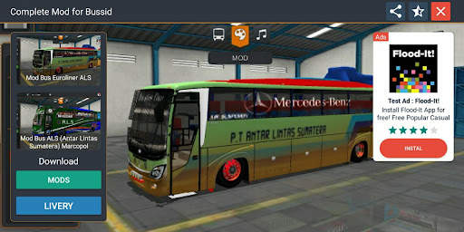 Trans Sumatra Bus Mod ALS screenshot 5