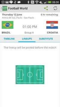 Football World - 2014 screenshot 5