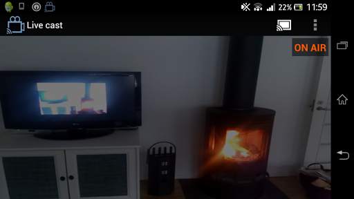 Live cast - IP camera screenshot 1