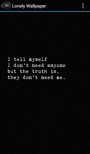 Lonely Wallpaper screenshot 6