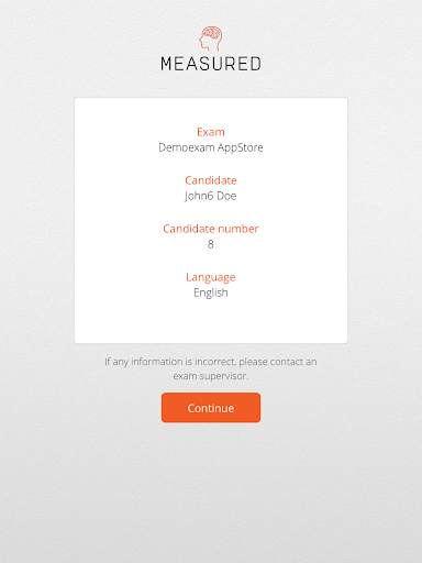 Measured Examinator screenshot 7