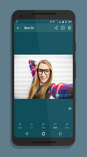ShotOn - Auto Add ShotOn photo screenshot 11