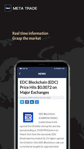 Meta Trade - Comércio on-line screenshot 3